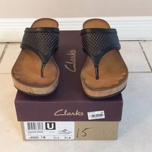 Clark’s Avaleen Ocean Wedge Sandal